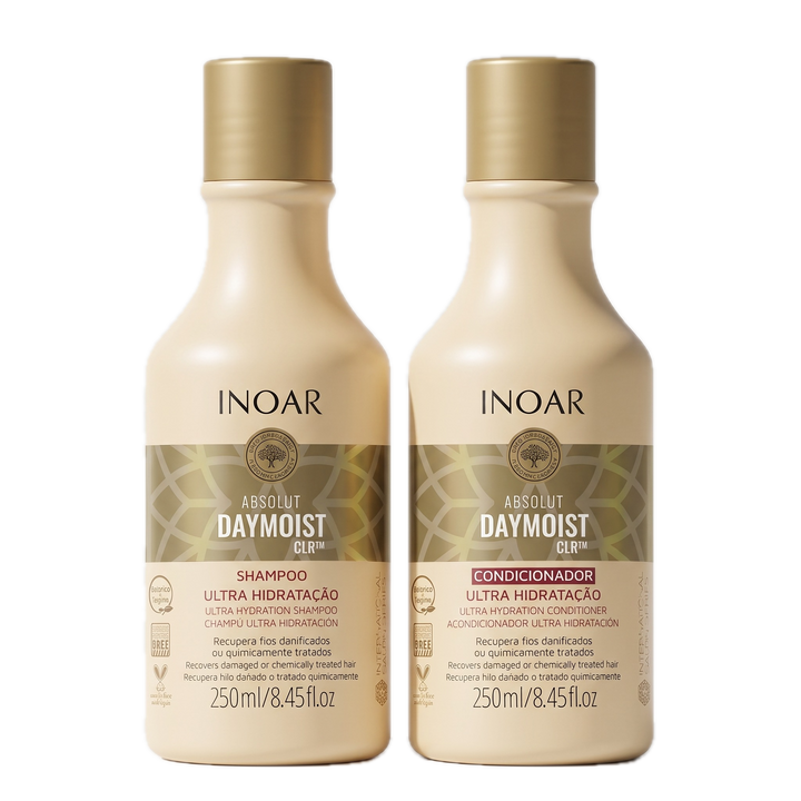 INOAR Daymoist Hydration Kit – Complete Shampoo & Conditioner System