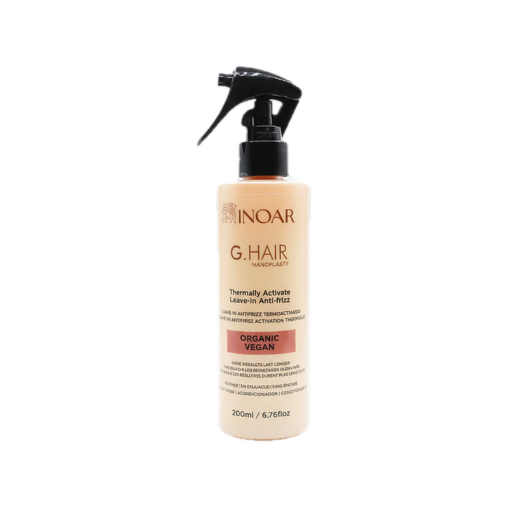 INOAR G.HAIR Nanoplasty Leave-In Anti-Frizz – Thermally Activated (200mL)