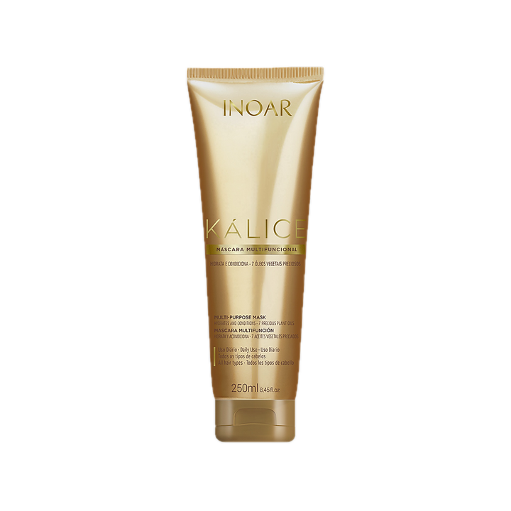 INOAR Kálice Multifunctional Hair Mask – 7 Botanical Oils for Deep Conditioning (250g)