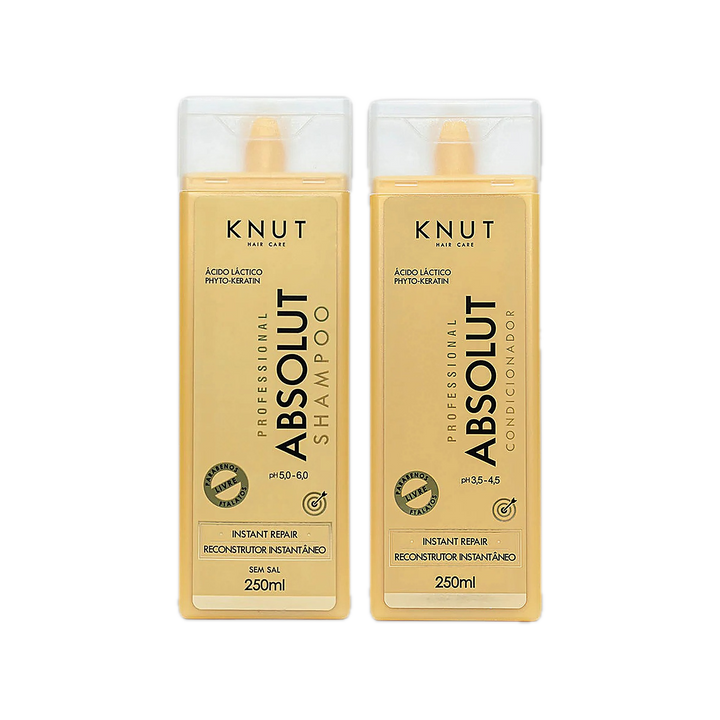 KNUT Absolut Kit – Shampoo + Conditioner (250ml Each)