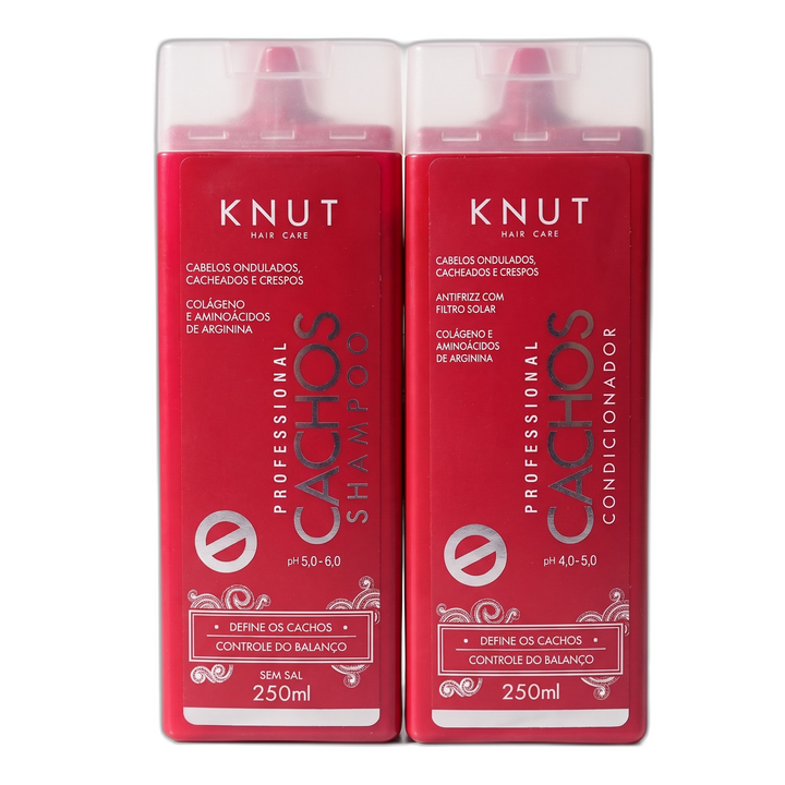 KNUT Cachos Kit – Shampoo + Conditioner (250ml Each)