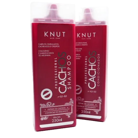 KNUT Cachos Kit – Shampoo + Conditioner (250ml Each)