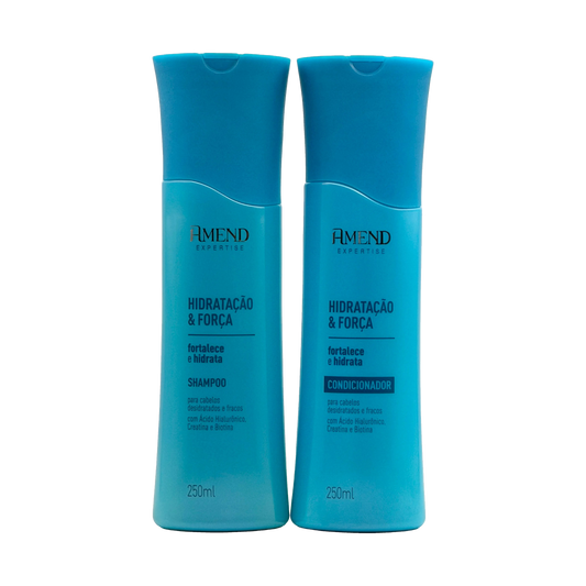 AMEND Hydration & Strength Kit – Shampoo + Conditioner (250ml Each)
