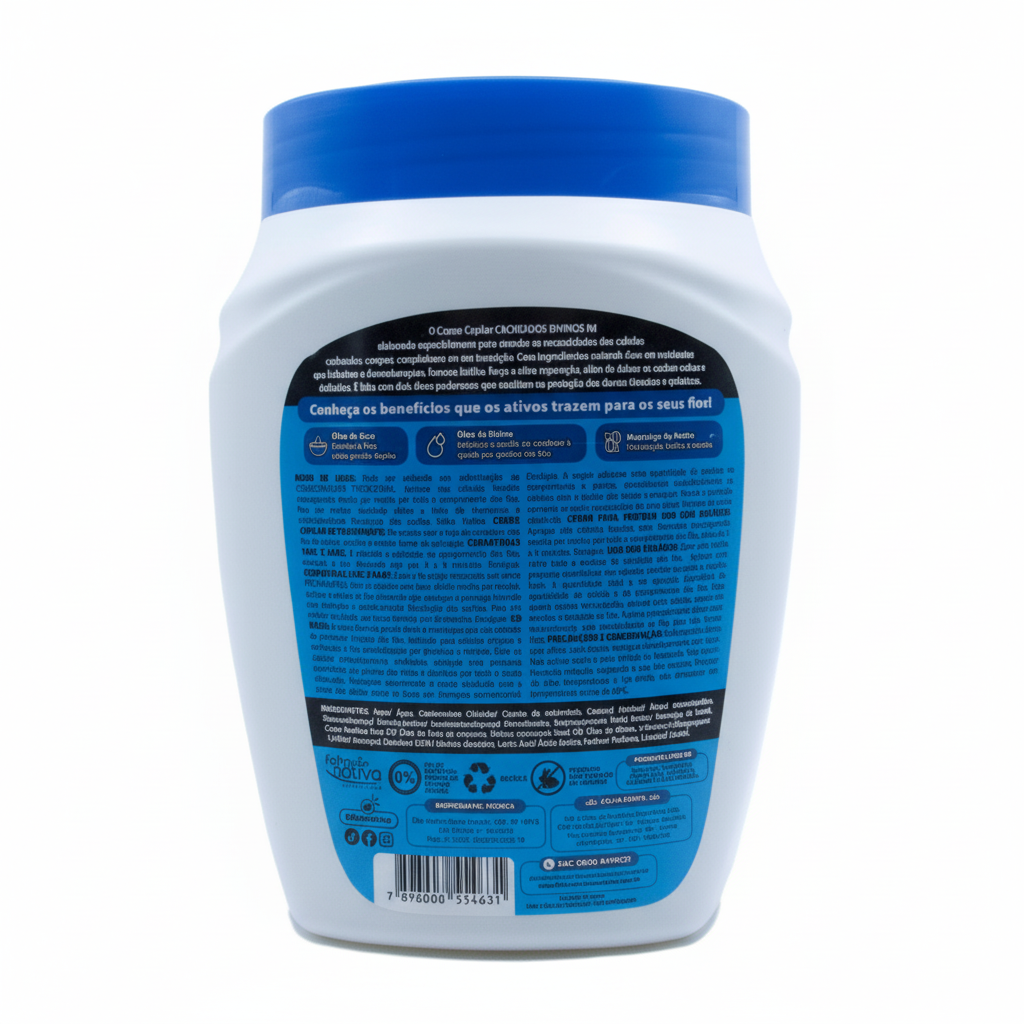 Folha Nativa Back - White Background