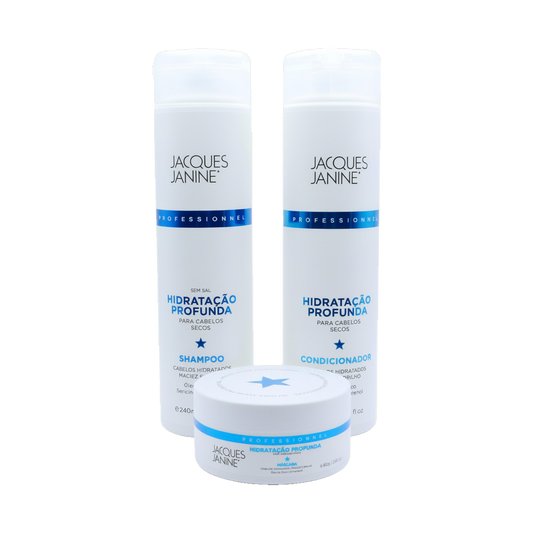 Jacques Janine Deep Hydration Kit – Shampoo + Conditioner + Mask