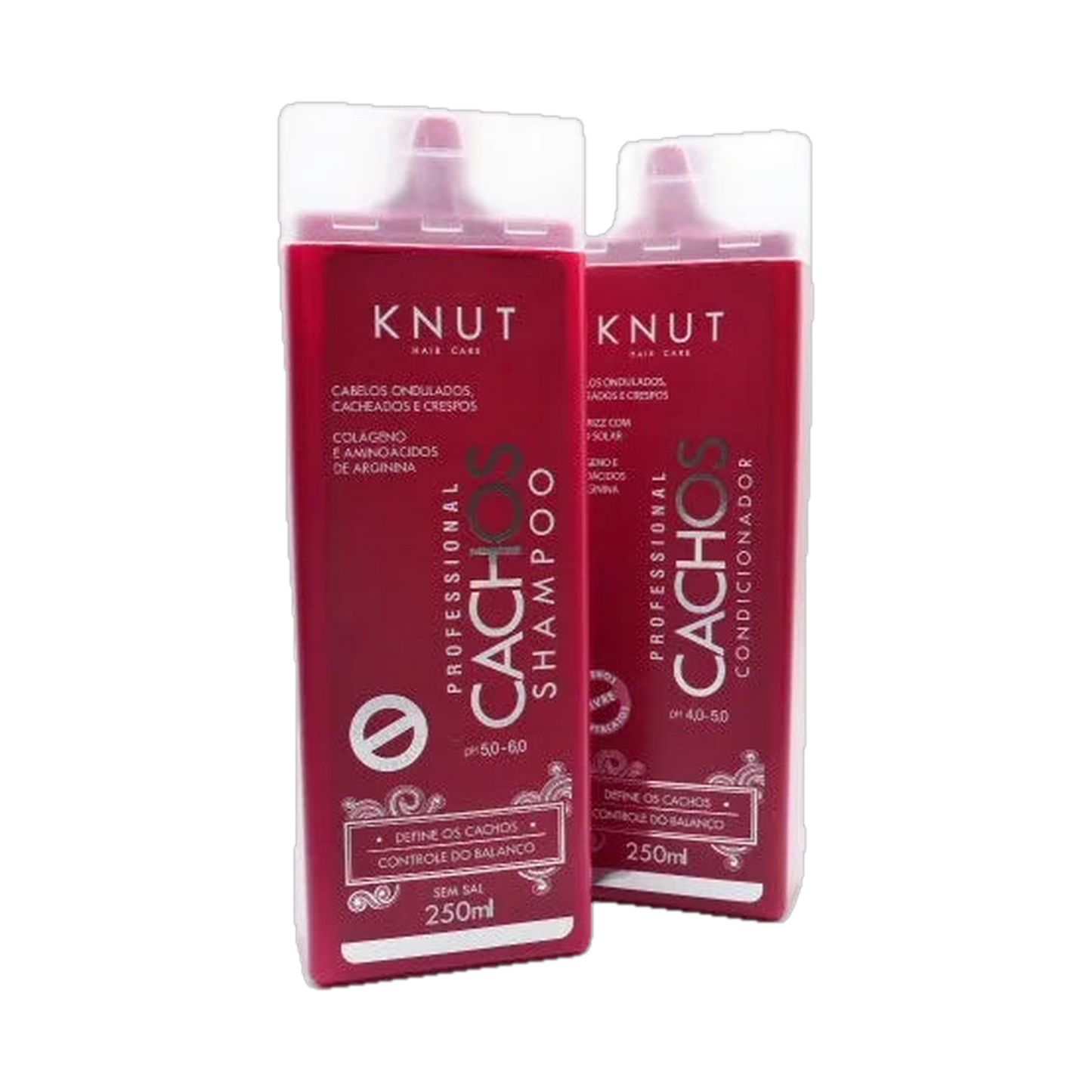 KNUT Cachos Kit – Shampoo + Conditioner (250ml Each)
