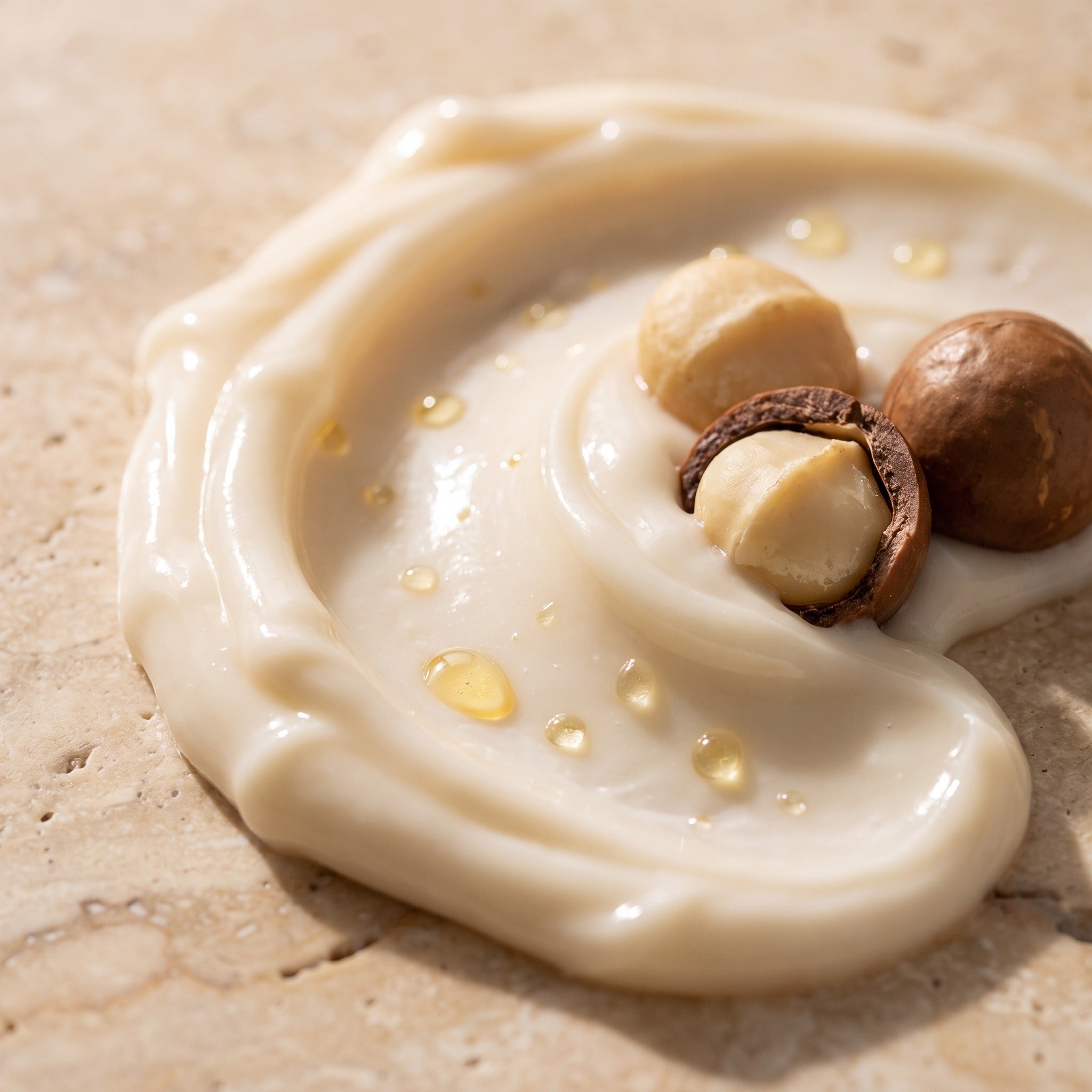 Brazilian hair care cream texture