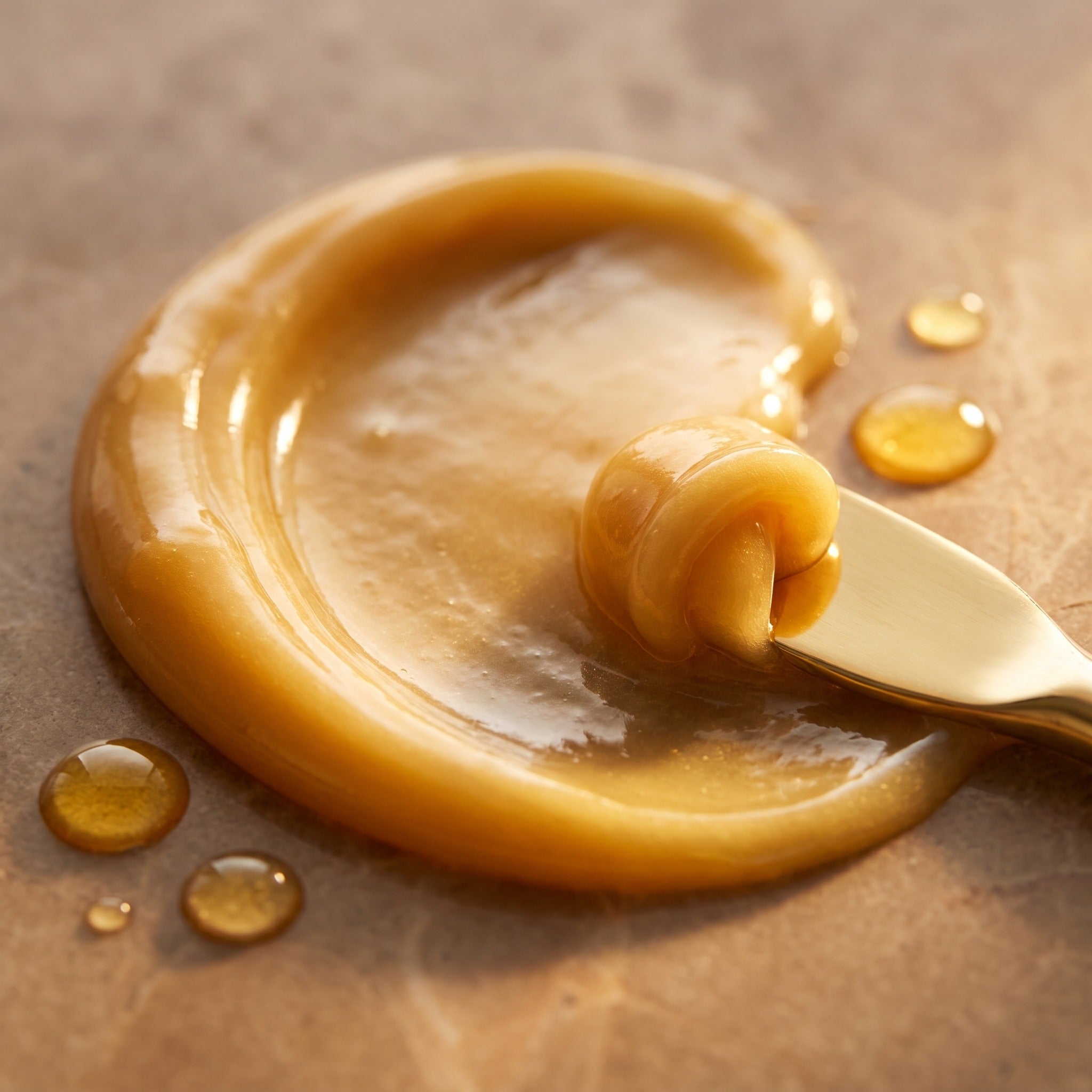 Rich Brazilian hair treatment texture
